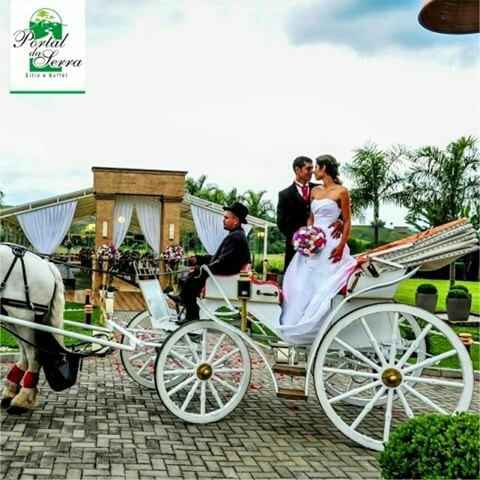 Carruagens no casamento - 4
