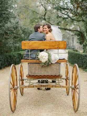 Carruagens no casamento - 10