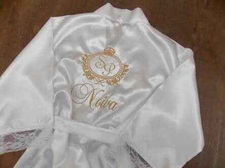  Comprei tecido para o robe - 3