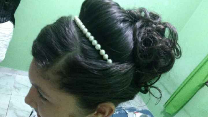  Prova de penteado romântico - 1