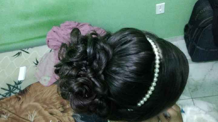  Prova de penteado romântico - 7
