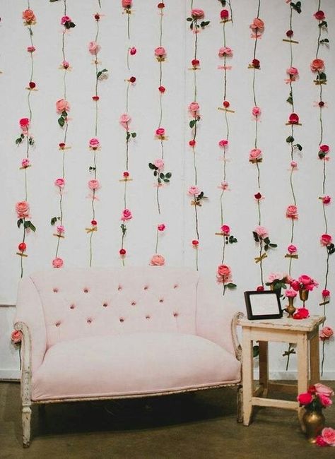 Diy- decoração com flores, lindo e fácil - 4