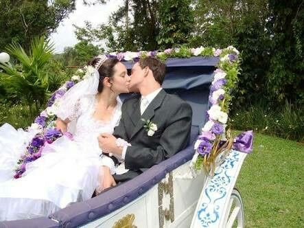 Carruagens no casamento - 1