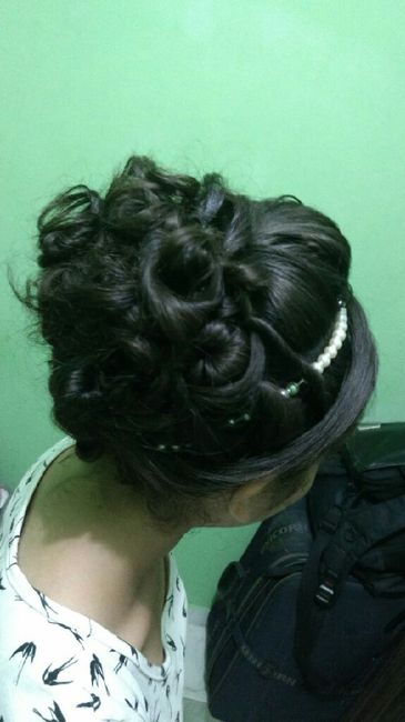  Prova de penteado romântico - 6