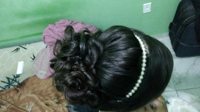  Prova de penteado romântico - 7