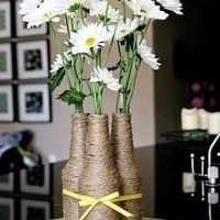 Garrafa decorada