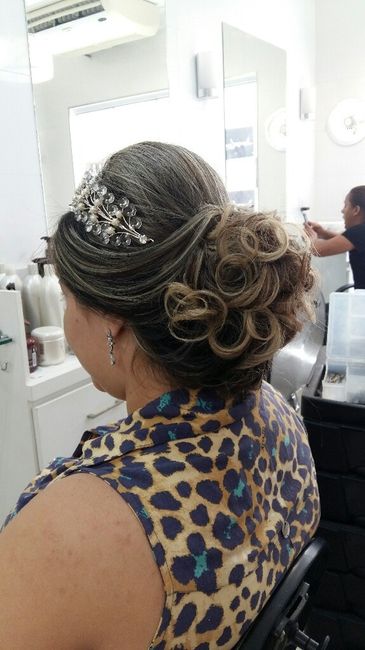 Minha prova do penteado - 1