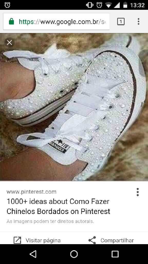 Personalizei meu sapato ? - 1