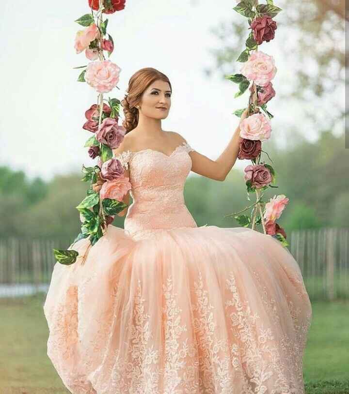 Vestido de noiva colorido