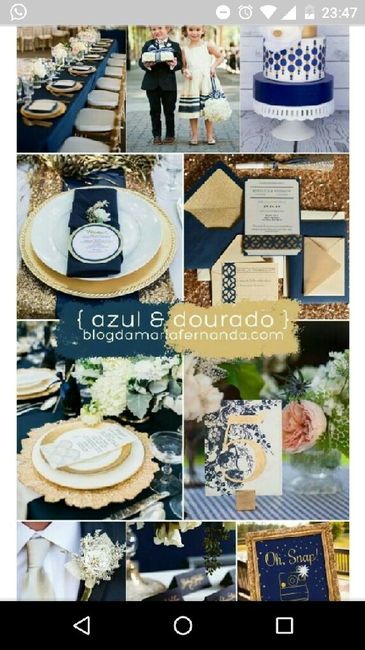 Qual a cor escolhida pro seu casamento... - 1