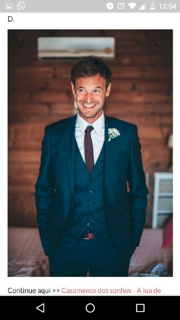 Casamento dos sonhos - O look do noivo - 1