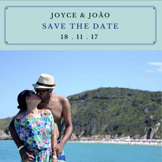Save the date vem votar!!! - 3