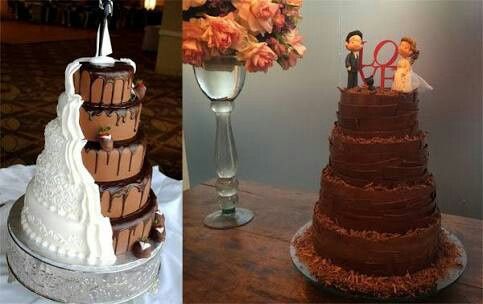  Bolo de chocolate no casamento? - 4