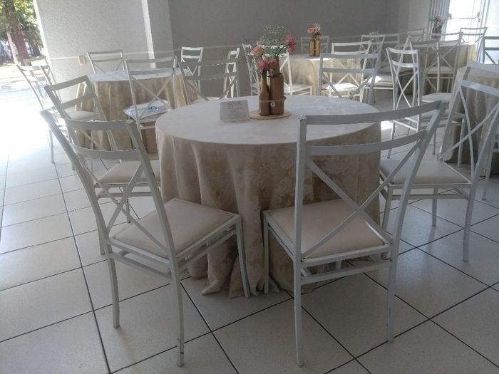Centro de mesa reciclado