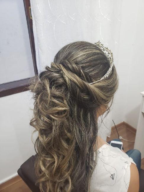 Teste de make e penteado - 5