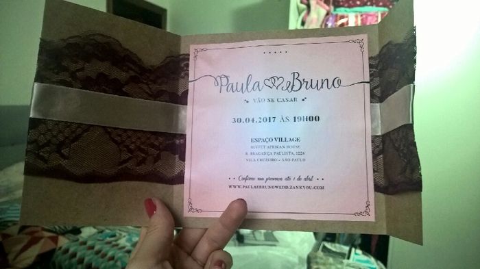 Nosso convite de casamento - enfim escolhido! - 3