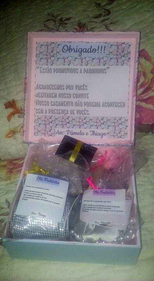 Convite de padrinhos - 2