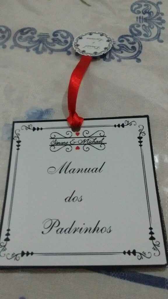 Meu manual dos padrinhos/caixinha - 8