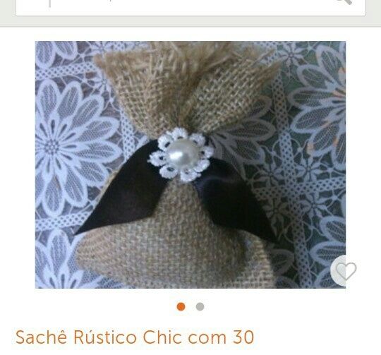 Lembrancinhas rusticas - 1