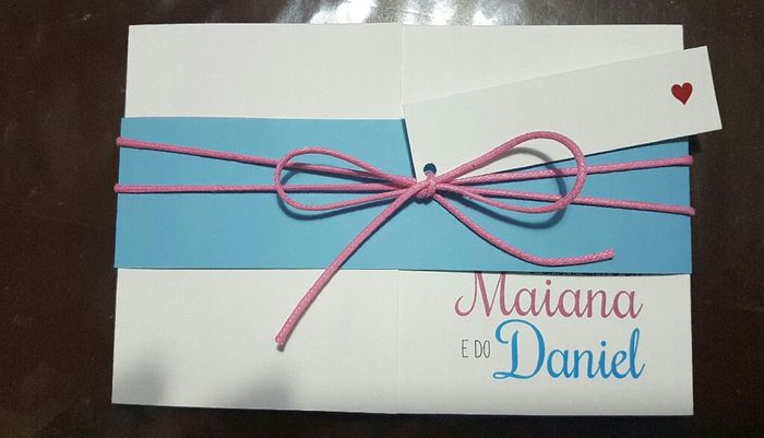  Meus convites chegaram!! Vem ver! - 2
