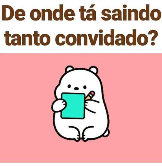 Você tem a lista de convidados sob controle? - 1