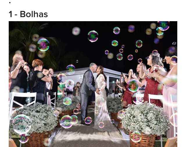 Idéias pra tradicional 'chuva de alegria'. - 1