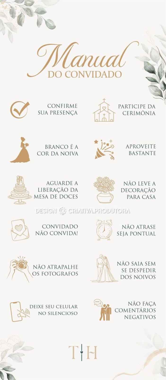 Convidado não convida? - 1