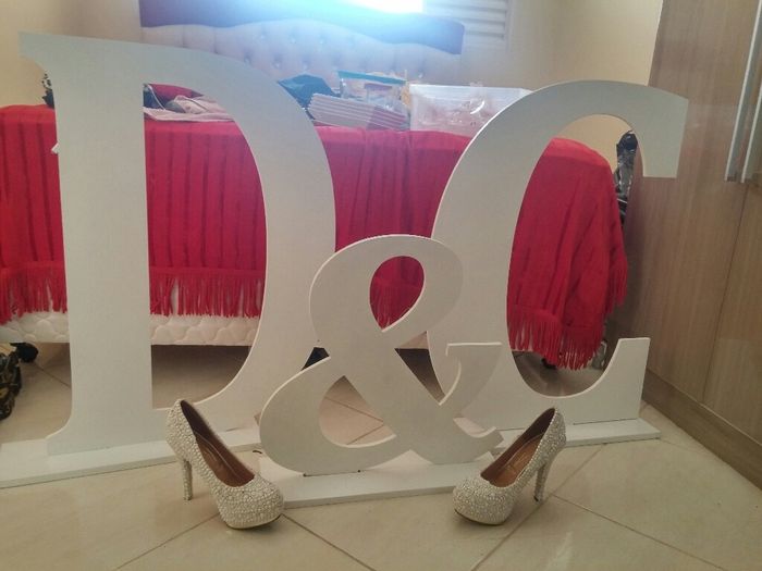 Letras do casamento ficaram lindas mas ainda falta alguma coisa - 2