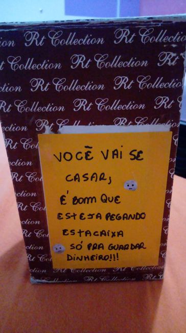 Ideia para guardar dinheiro pra casar😍💍