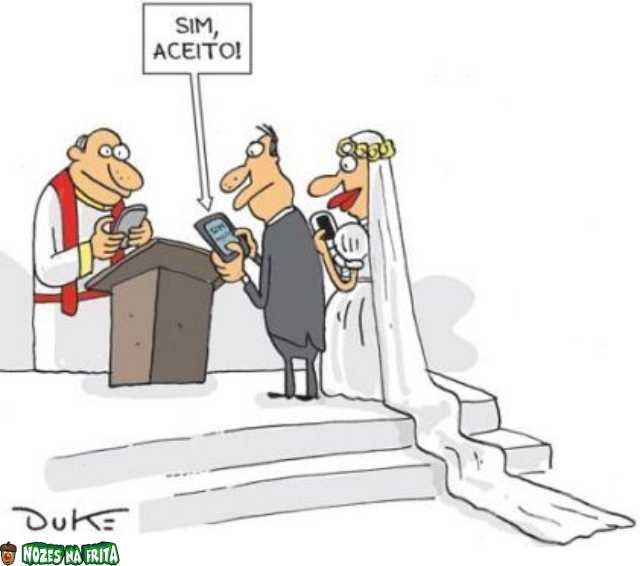 Humor de noiva: charges qual é a melhor - opção 4
