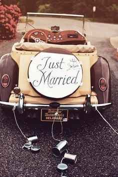 just married
