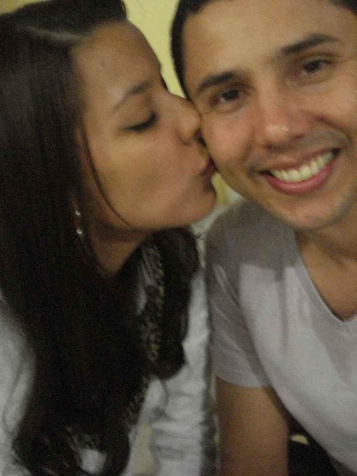 no final ainda ganhei um beijinho