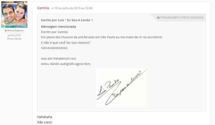 utilizada para animar uma amiga