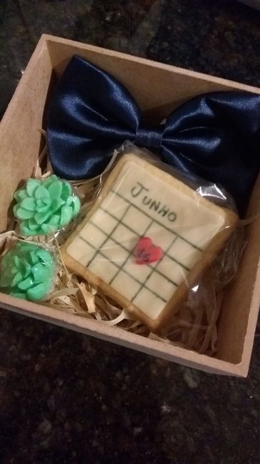 Meu convite diy para os padrinhos - 2