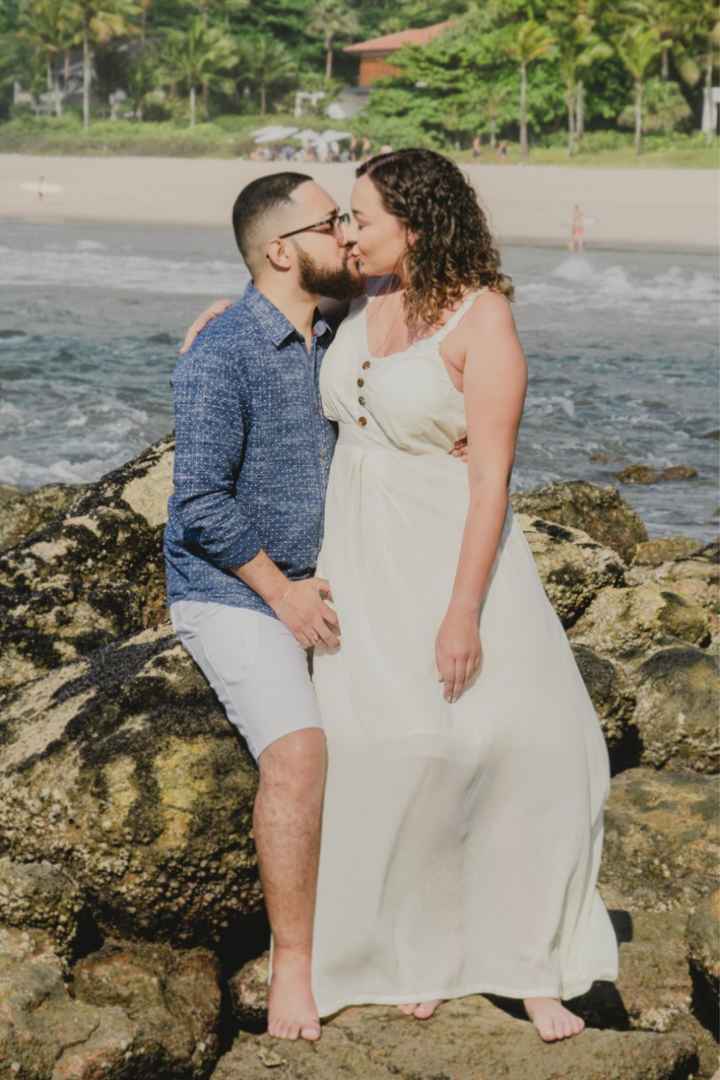 Meu 1• pré-wedding, na praia de última hora por uma pechinca - 2