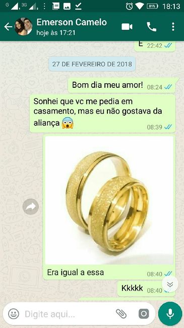 Aliança Whinderson e Luísa - 1