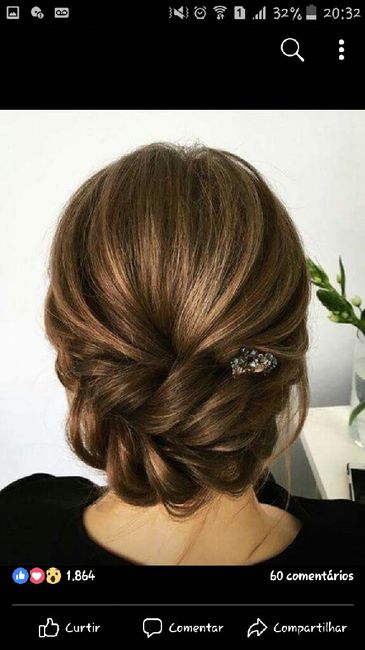 Qual será o tipo do penteado? - 1