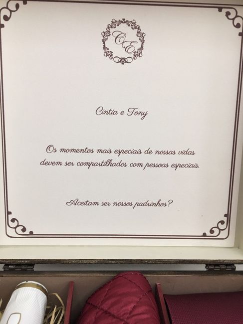 Caixa dos padrinhos diy #vem ver - 4