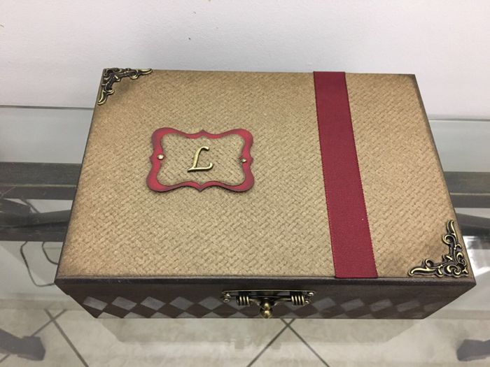 Caixa dos padrinhos diy #vem ver - 14