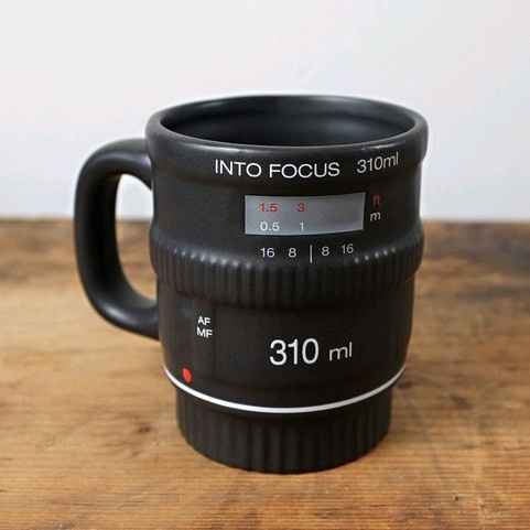 Caneca para fotografo