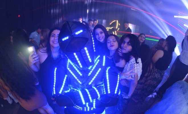 Robô de led