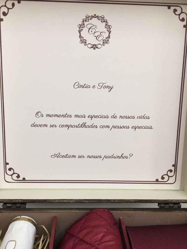 Caixa dos padrinhos diy #vem ver - 4