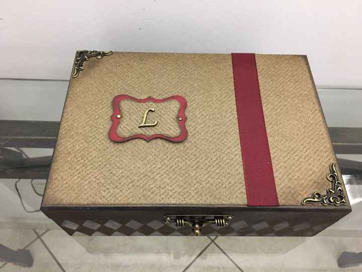Caixa dos padrinhos diy #vem ver - 14