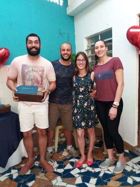Padrinhos do Noivo - Amigo do Trabalho