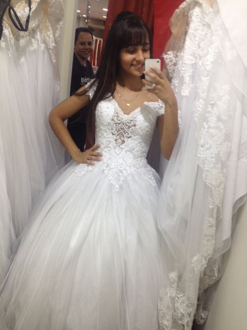 Meu vestido de noiva. - 2