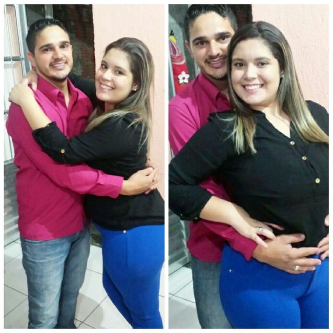 Declaracão do dia dos namorados. {livia & rogerio} - 1