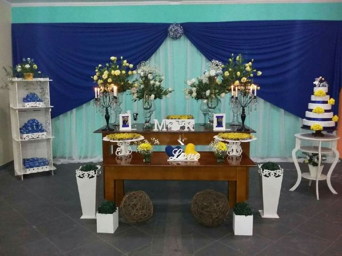 Decoração do casamento. - 2