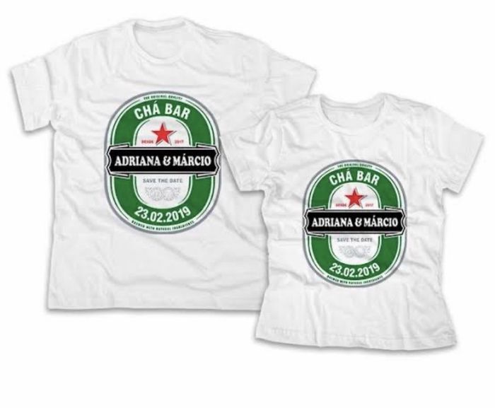 Blusas para chá dos noivos - 1