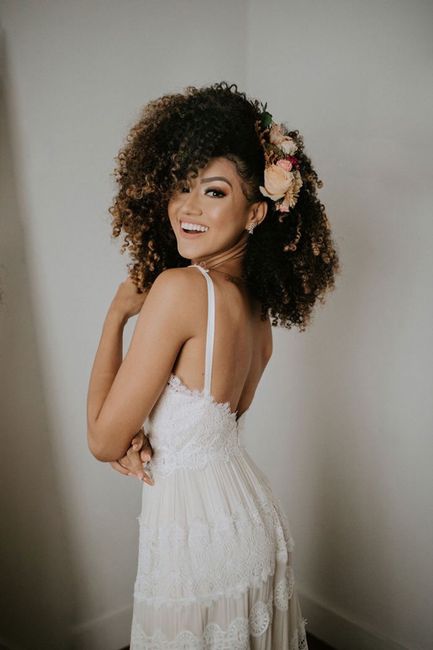 Casar com cabelo natural / cacheado / afro 2