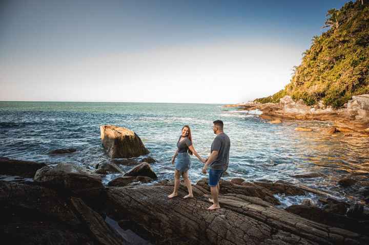 Nosso pré wedding na praia-bombinhas-sc - 3